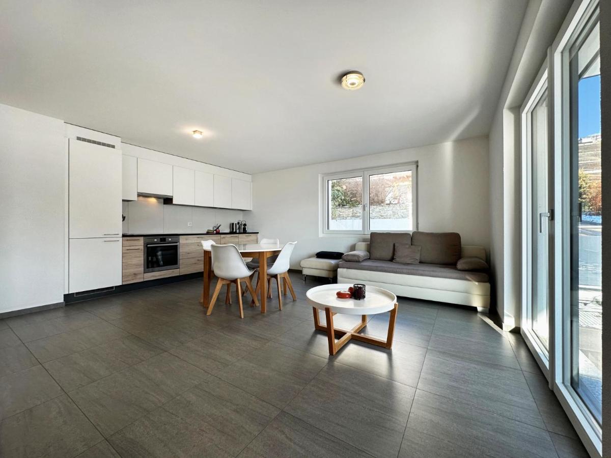 Aux Bons Matins De Gege Apartment Grimisuat Exterior foto